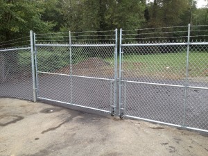 Chain-link Double-Swing Gate Chain-link Double-Swing Gate