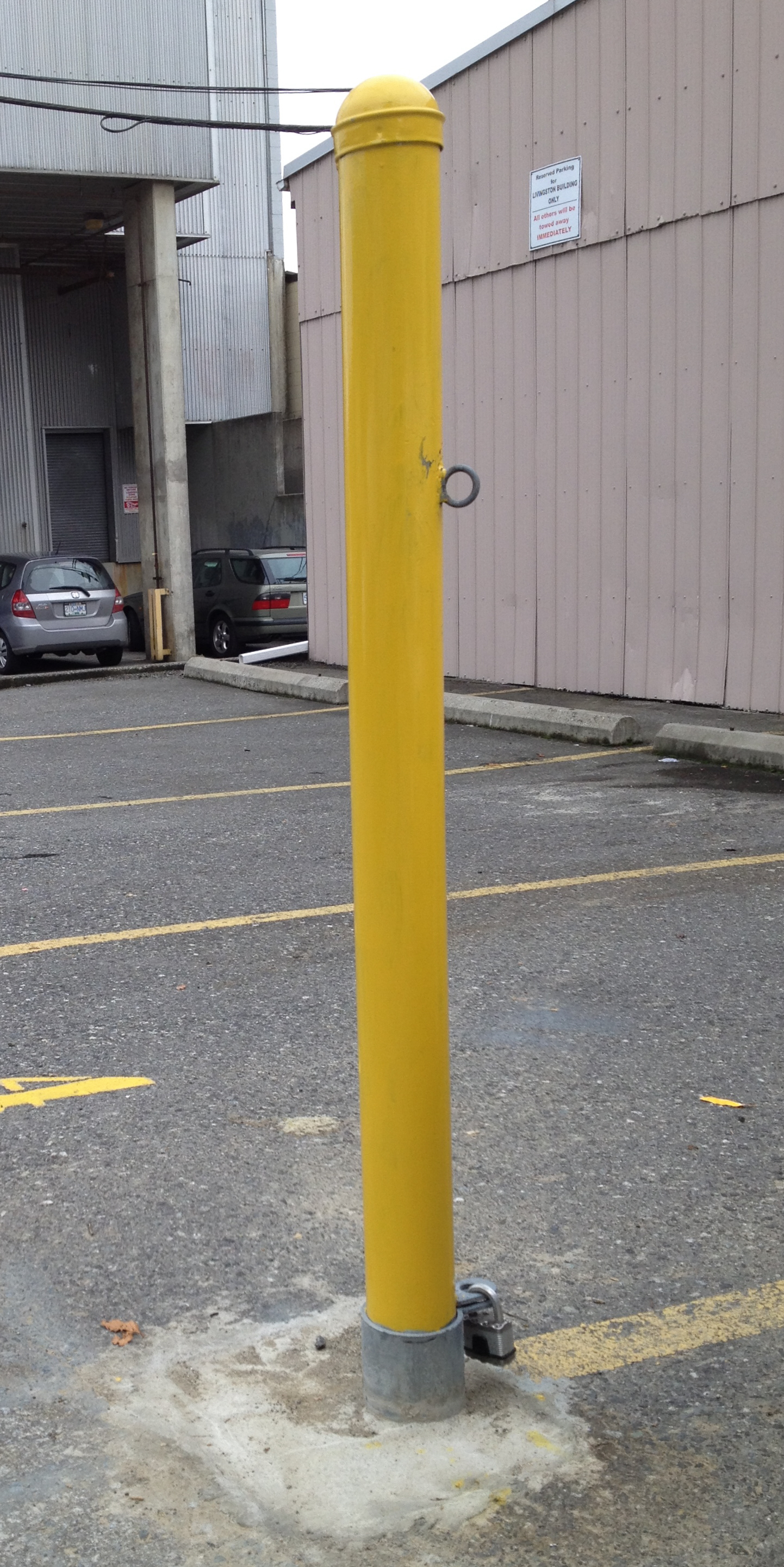 Vancouver's Bollards and Removable Bollards QS Fencing Ltd.